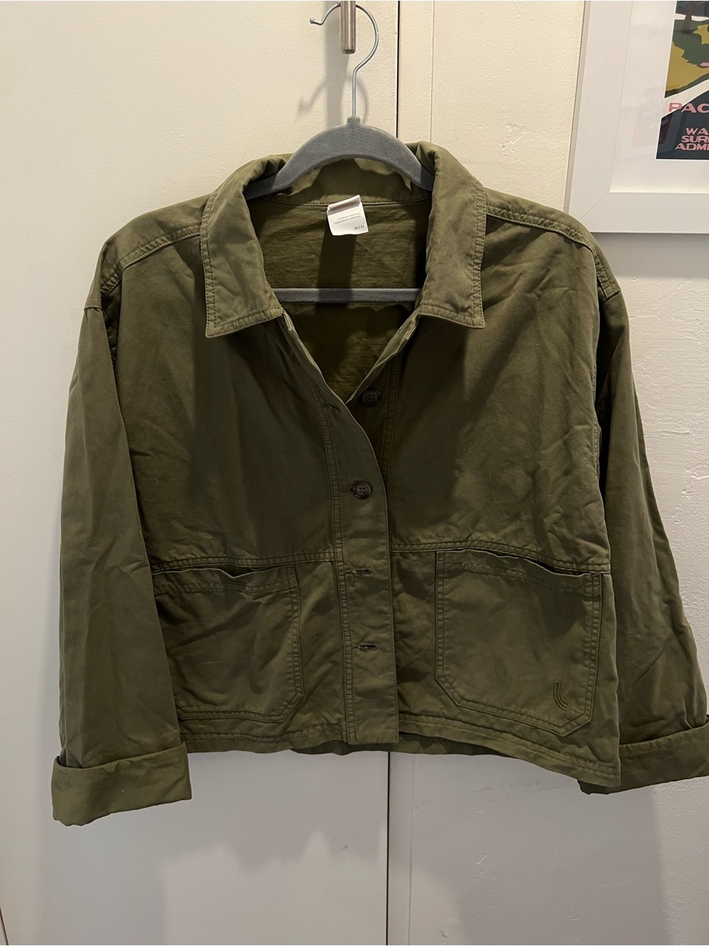 Lole Olive Green Utility Jacket